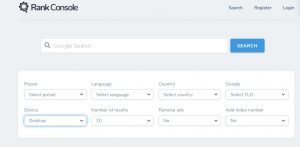 ricerche su Google Rank Control