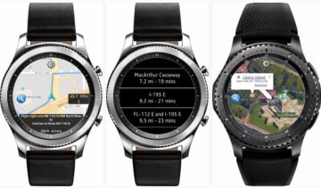 samsung galaxy watch google maps