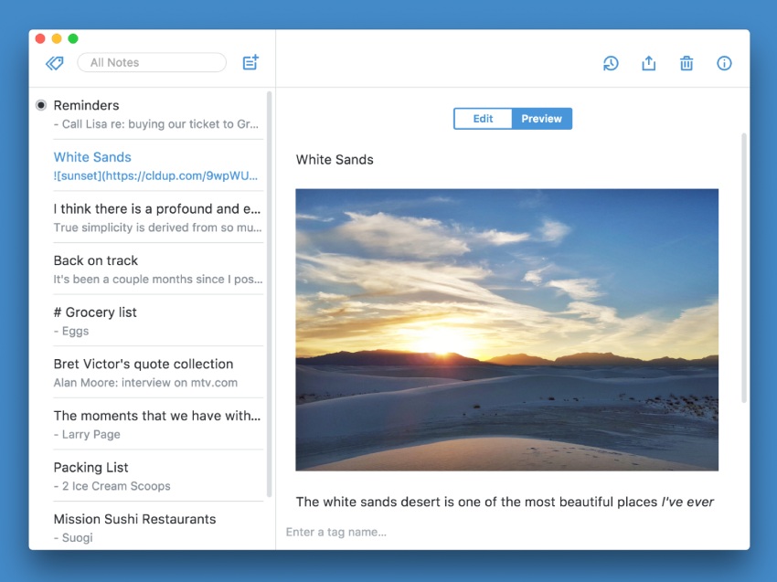 Simplenote macOS
