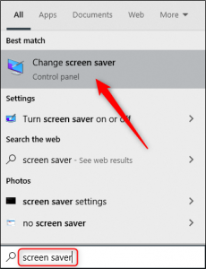 Blocco PC da impostazioni Screen Saver