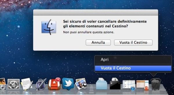 Come eliminare i file che non si cancellano sul Mac