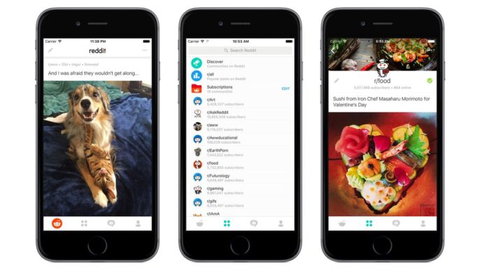 app Reddit per Android
