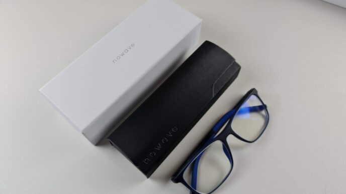 confezione occhiali Nowave anti luce blu