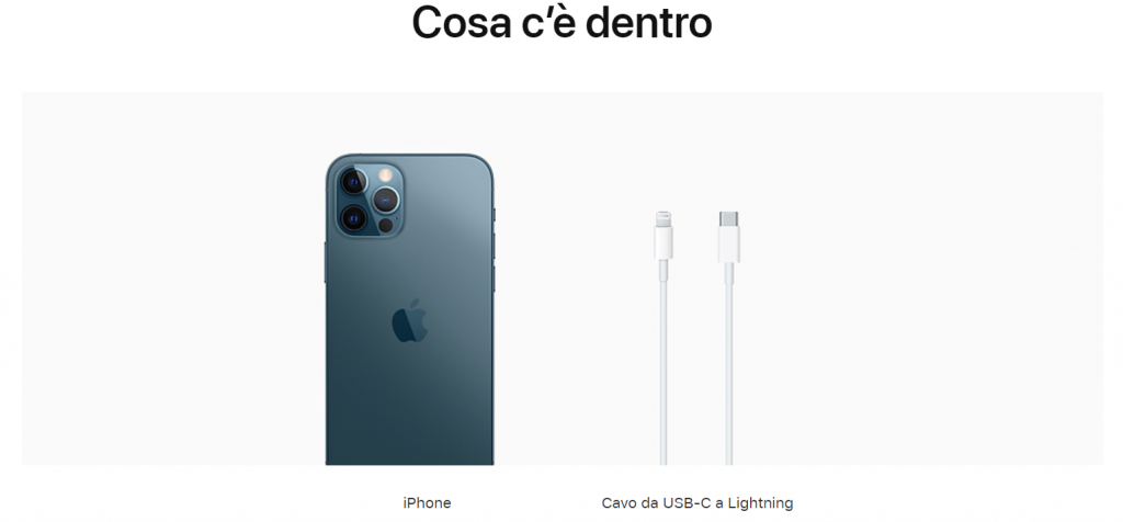 Ecco cosa cosa trovi nella scatola di iPhone 12 e 12 Pro