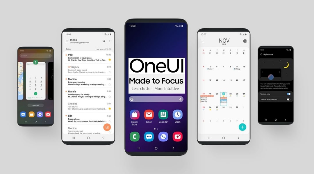 samsung android 11 ui 3.0