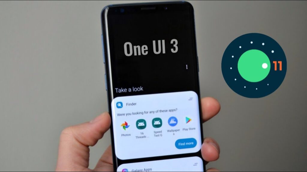 galaxy one ui 3.0