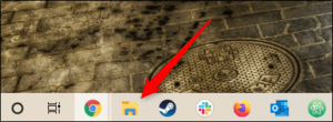 File explorer-icon-in-taskbar