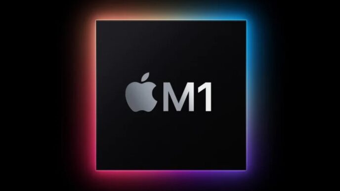 apple M1 chip intel