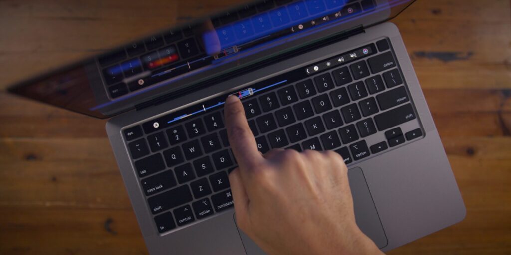 apple touch bar force touch