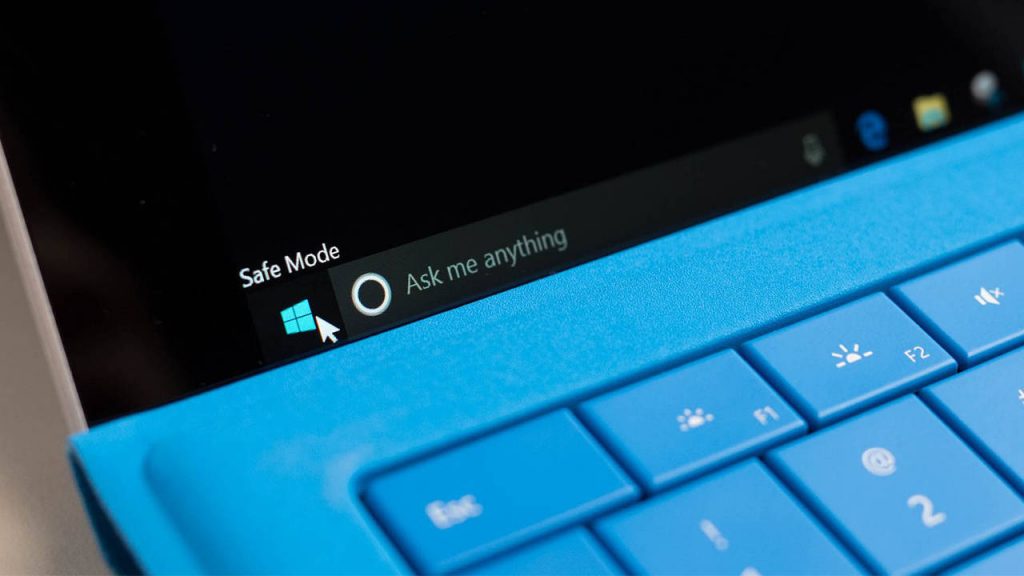 avviare modalità provvisoria Windows 10