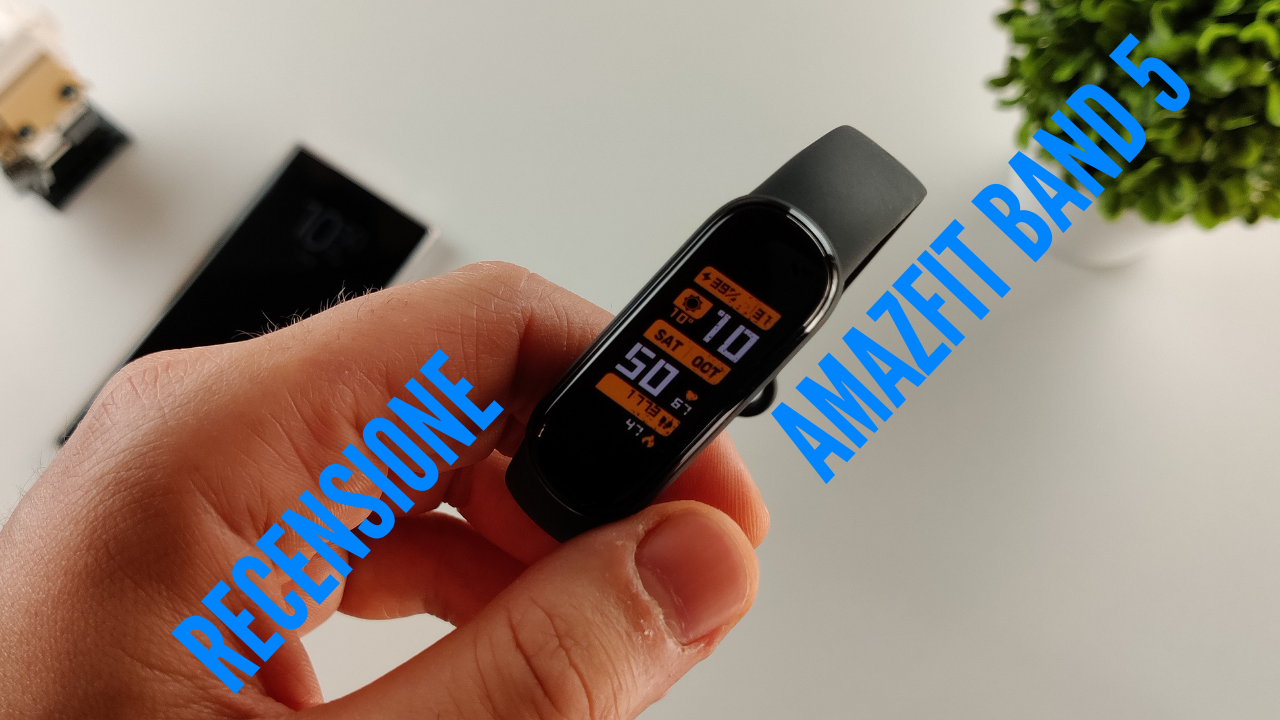 recensione amazfit band 5