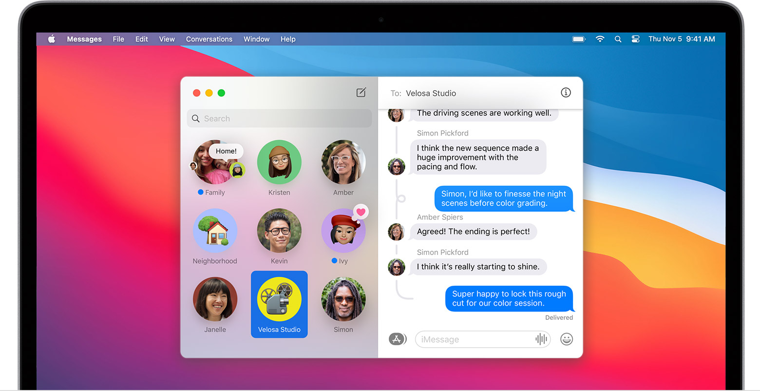 iMessage su Mac