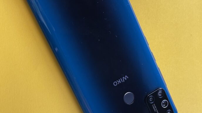 recensione wiko view 5 - retro