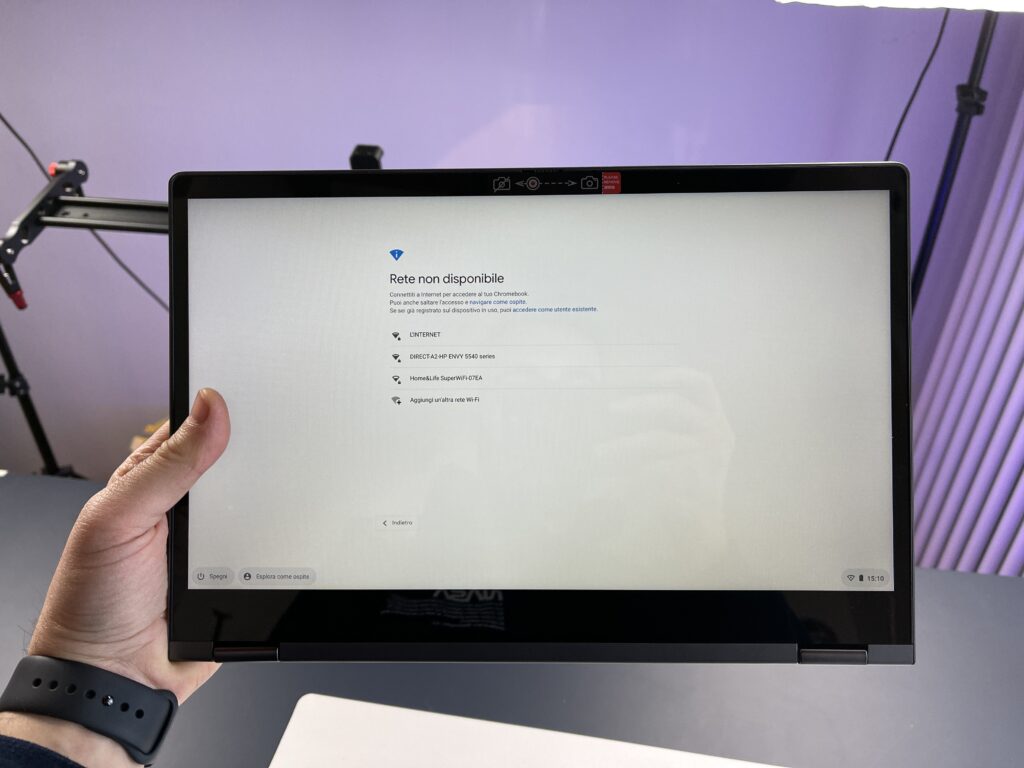 Il display da 13,3 pollici FullHD IPS di Lenovo IdeaPad Flex 5 