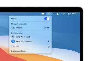 rete Wi-Fi mac