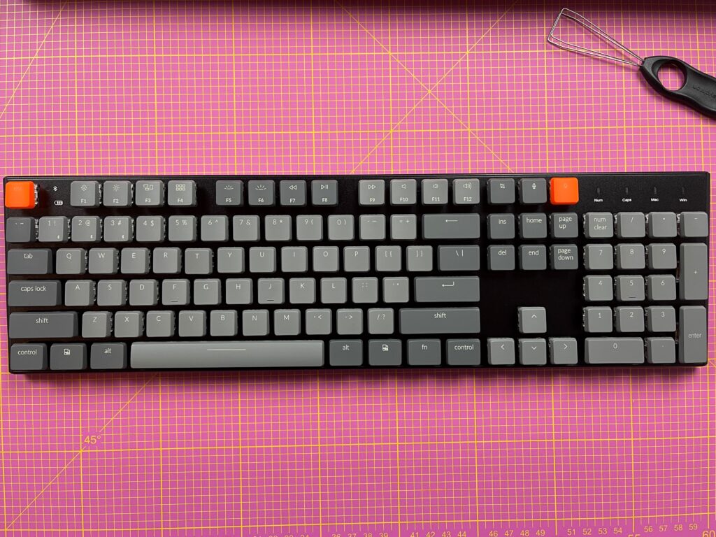 Keychron K1 layout windows