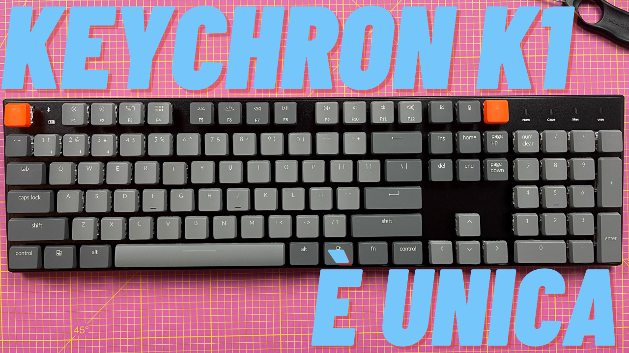 keychron k1 recensione