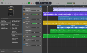 Utilizza GarageBand per registrare note vocali