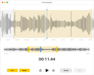 modifica file audio mac