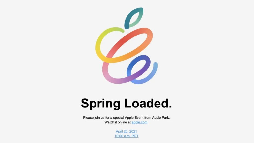 apple evento spring loaded 