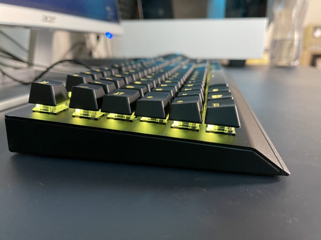 Recensione Razer Blackwidow V3 retroilluminazione