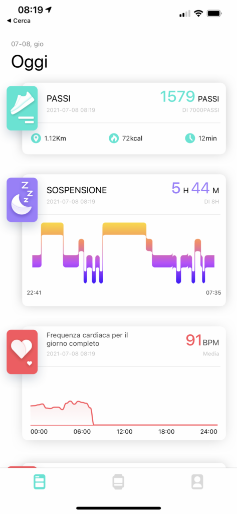 kospet rock - app da fit -dati 1