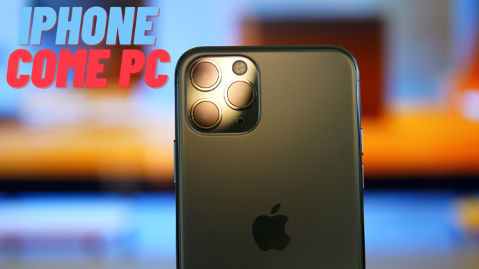 IPHONE sostituisce PC