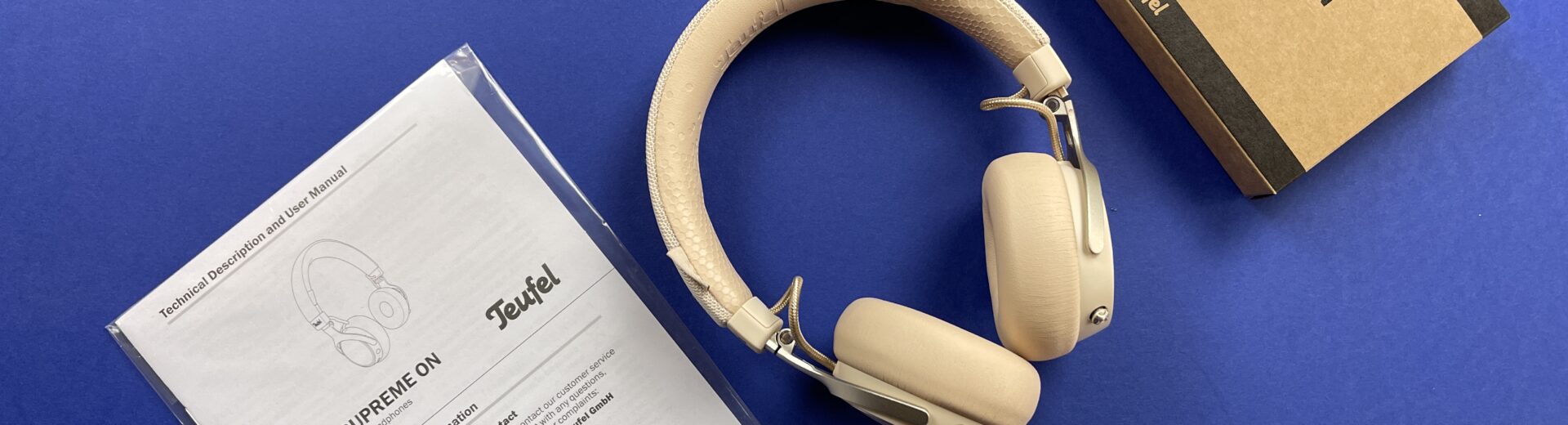 cuffie Teufel Supreme ON unboxing