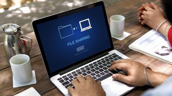 Come condividere file online