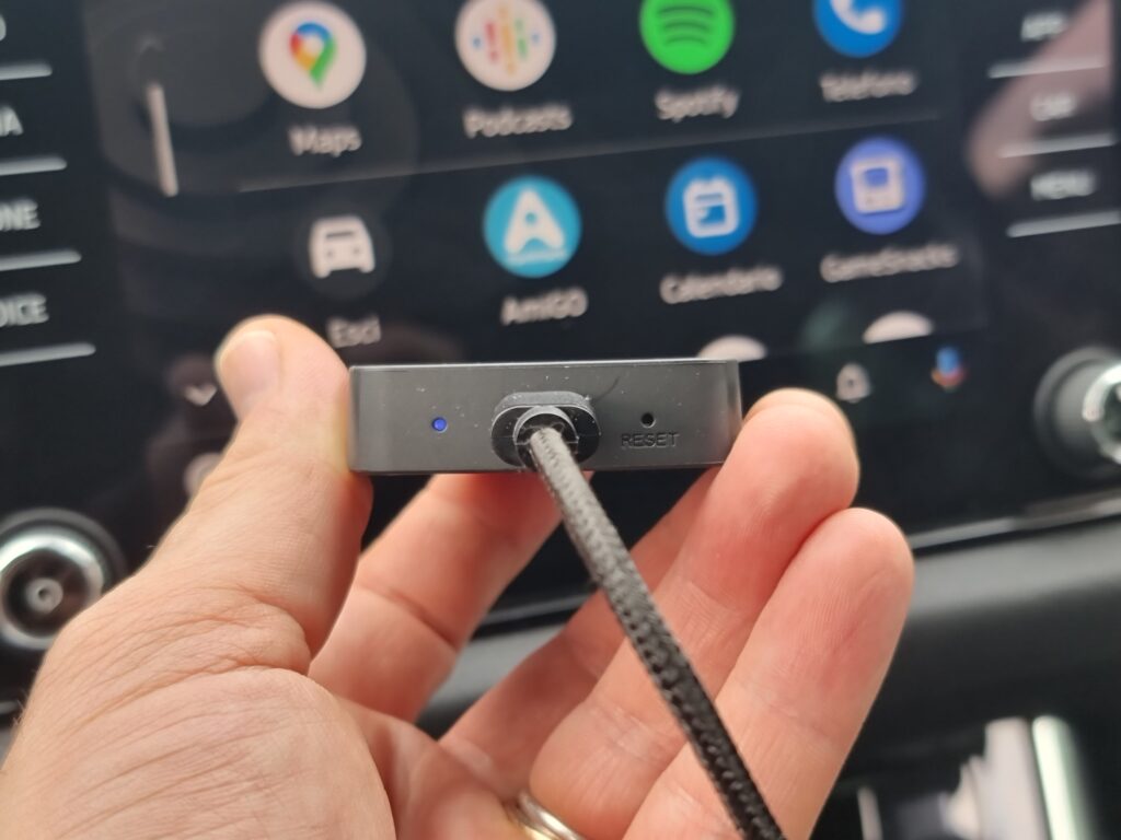 Android Auto wireless - reset led e porta