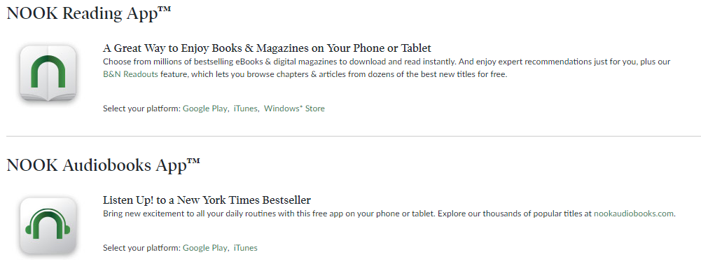 Nook App