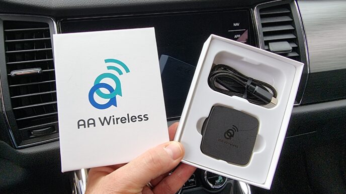 aa wireless- contenuto della confezione