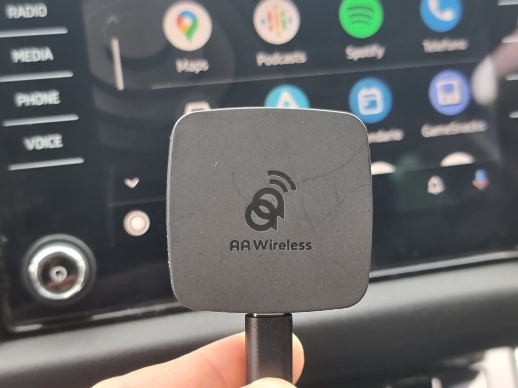 aa wirelss per android auto senza fili
