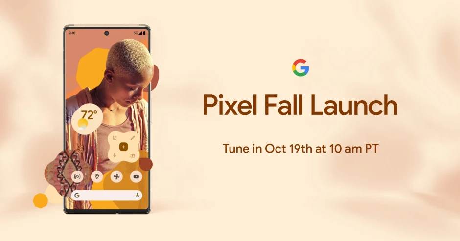 google pixel fall launch