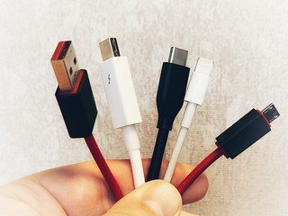 USB o Thunderbolt cavi