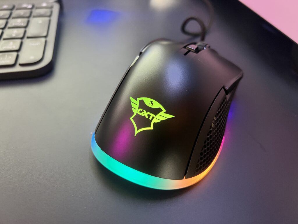 mouse da gaming Trust GXT 922W YBAR illuminazione 3