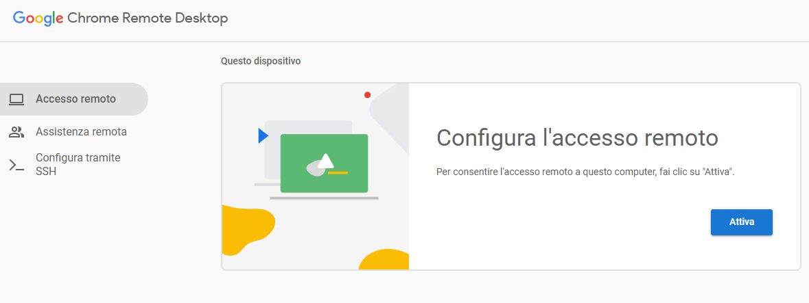 Chrome Remote Desktop