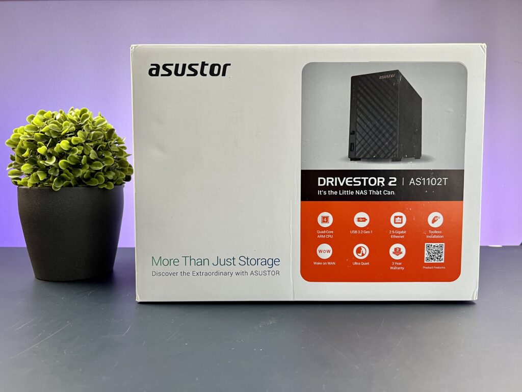 Asustor Drivestor 2 AS1102T confezione
