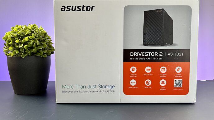 Asustor Drivestor 2 AS1102T confezione