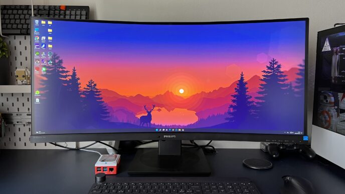 monitor Philips 346P1CRH recensione