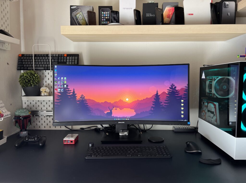 monitor ultrawide 34 pollici formato 21 9