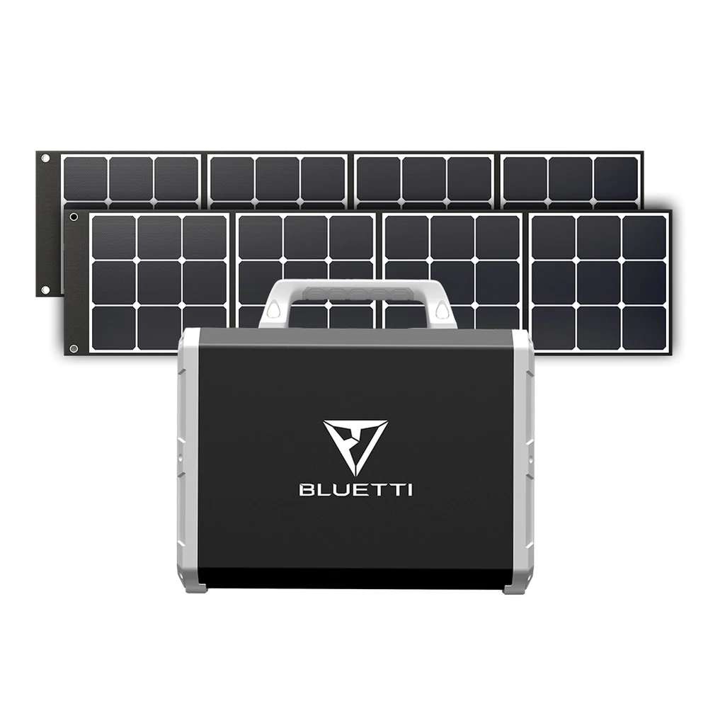 BLUETTI EB150 + 2 * SP200 | Generatore Solare + Pannello Solare