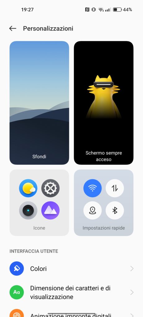 REALME 9 4G - SOFTWARE - SCREENSHOT - ALWAYS ON