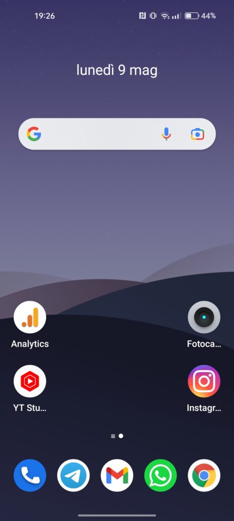 REALME 9 4G - SOFTWARE - SCREENSHOT - HOME