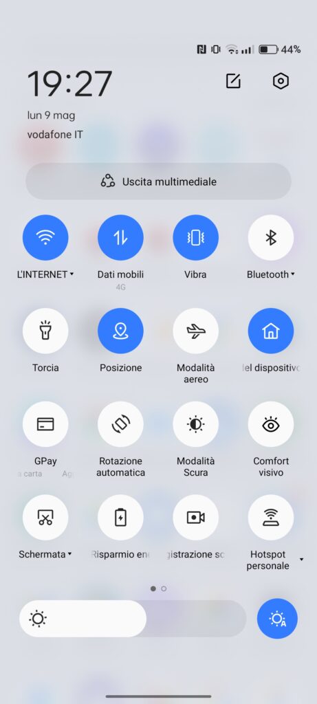 REALME 9 4G - SOFTWARE - SCREENSHOT - TOGGLE