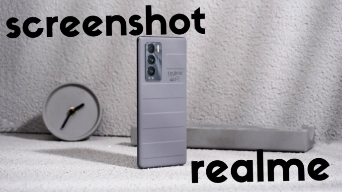 guida screenshot realme