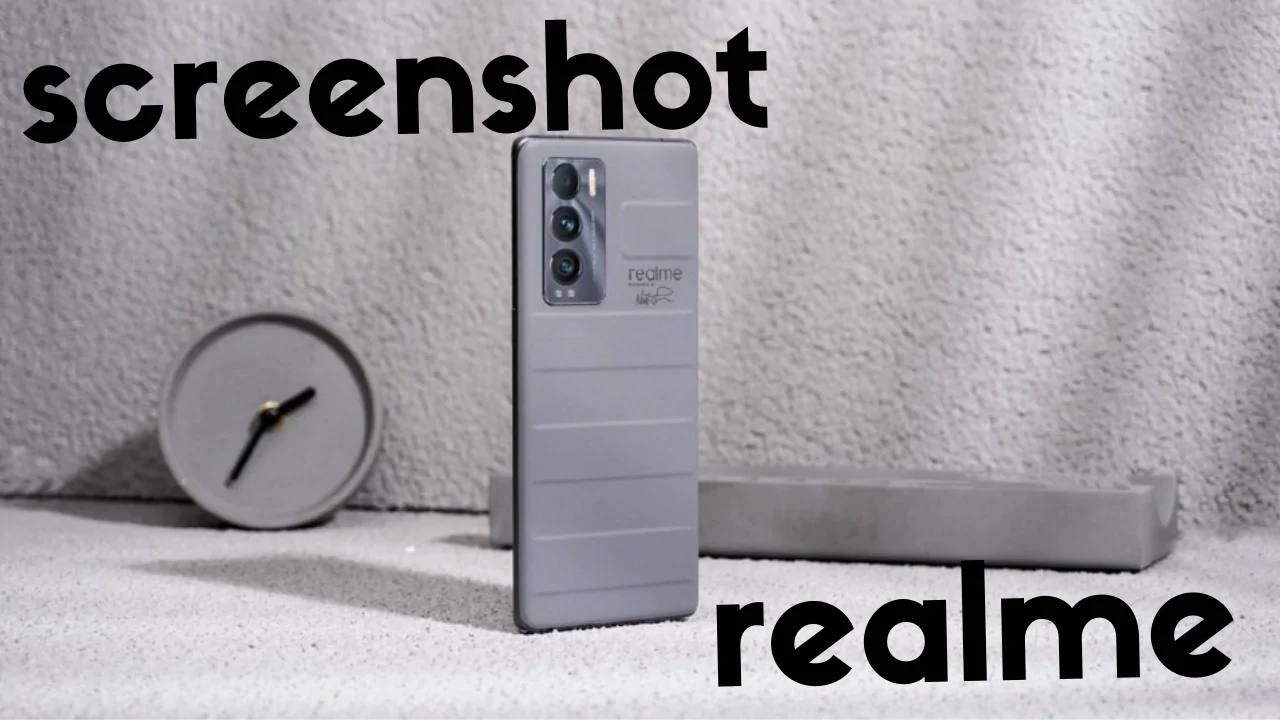 guida screenshot realme