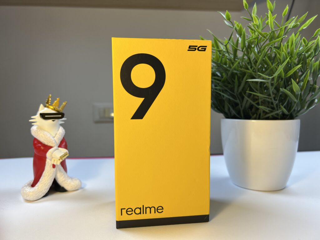 realme 9 5g - confezione