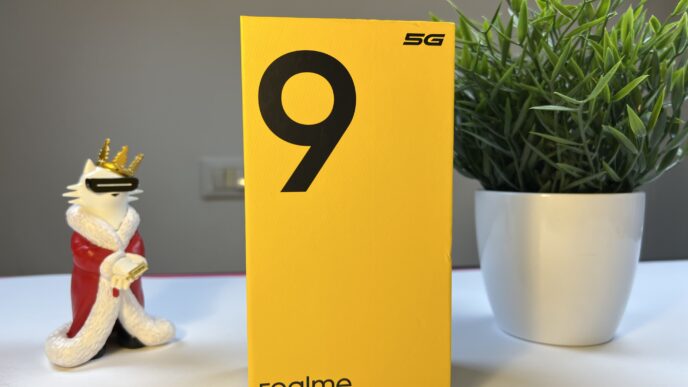 realme 9 5g - confezione