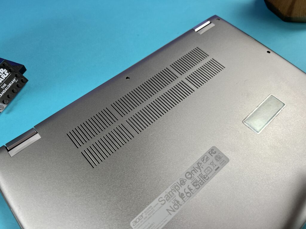 Acer Chromebook Spin 514 prese sistema raffreddamento